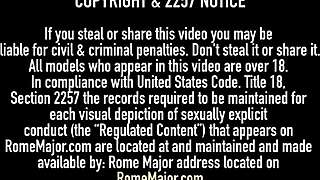 Big black cock Rome Major fucks hot ebony babe Mocha Menage