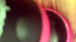 Lovense Wand Causes Wet Squirting with Loud Moaning