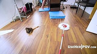 i turned the curvy maid into my freeuse fuck machine