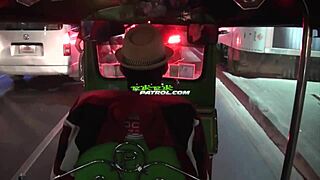 tuktukpatrol thai babe slobbers like a bulldog on big cock