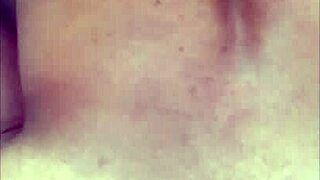 Brazilian amateur rides big cock in doggystyle position.