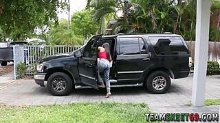 Smalltits Latina Teen 18+ Cum On Monster Cock Outdoors