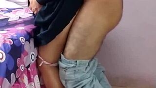 Convincing shy colombian amateur to fuck for money she moans like a whore