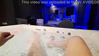 Motel Maid Feels Passion While Fucking on Jacuzzi for 20 Bucks