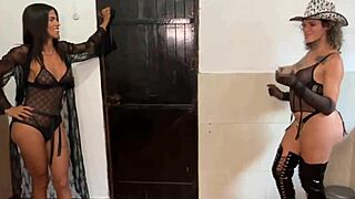 omg, my husband got 2 trans for a wild anal gangbang and facefuck!!