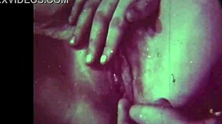 Bold Vintage Lesbian Threesome with Hairy Antique Vibes in Retro Group Scene