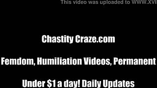 this plastic chastity device will be your prison, won't it?