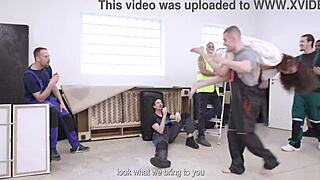 Broken Car 2 Wet 6on1 Emily Pink ATM Balls Deep DAP DP DVP Extreme Deepthroat Rough Gapes Buttrose Pee Cocktail Drink Shower Facial Swallow GIO2776