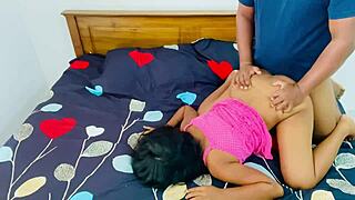 I love watching this Indian couple's doggystyle with big asses.