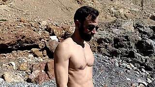 I’m obsessed with these huge cocks in wild outdoor nudist scenes!