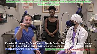 rina arem, the athletic teen, gets a humiliating gyno exam from doctor tampa at tampa university