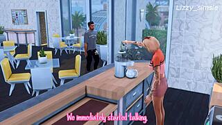 yo, check this blonde getting banged in 3d gym animation!