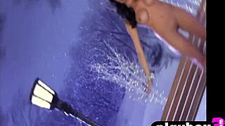 Blonde milf Taryn Richard and friends strip for hot photo session