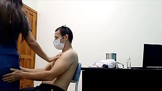 Nicole, a stunning busty woman, engages in hardcore interracial encounters and anal play