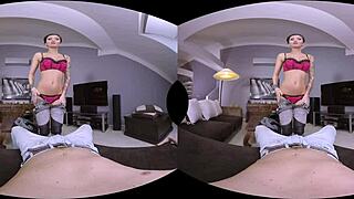 Hey, wanna see Gabrielle Gucci get kinky in virtual reality?