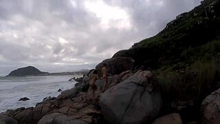 want to see big natural tits and pussy in public outdoor?