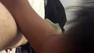 Sucking WHITE COCK to my friend in casual setting