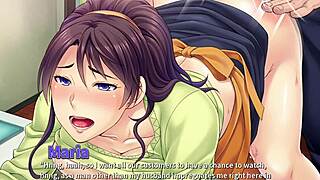 Hentai Neighbors Threesome In Pool! Wives Watch As They Cum Hard!