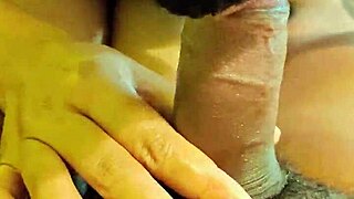 Man, this Malaysian girl sucks and rides a monster cock in bed