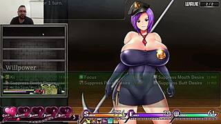 karryn is in prison in this hentai game, with big tits and ass