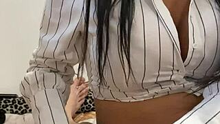 hey, check out this amazing handjob and massage from my secretary.