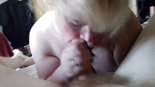 Watch this blowjob scene with big tits and a cumshot ending