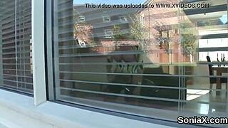 unfaithful british mature lady sonia flaunts her huge titties