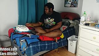 hey, wanna see how diaper wetting training goes with this ebony babe?