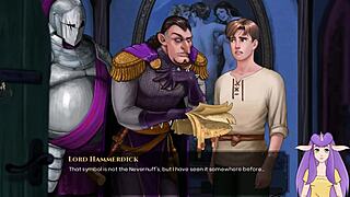 Animated porn itself and the monumental cock of Lana