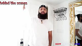 Behind the Scenes with Majiik Montana on BBW Highway Set