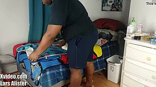 hey, wanna see how diaper wetting training goes with this ebony babe?