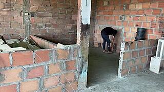 Wow, I’m pounding my chubby boss’s huge slit for the first time and finishing inside!