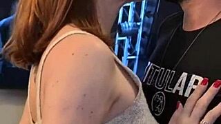 Delicious Quickie with the Redhead's Pink Pussy