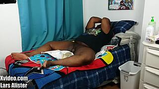 hey, wanna see how diaper wetting training goes with this ebony babe?