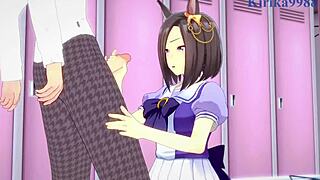 i love this intense creampie in uma musume hentai