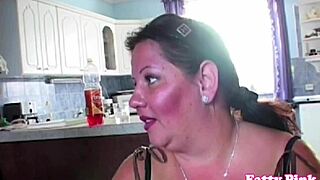 Fat Mature Hides Cock Between Massive Tits for Wild Ride