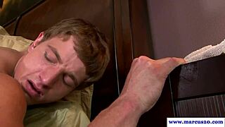 doggystyled jock pulls on his cut wang with raw intensity