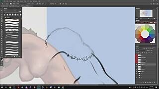 picarto stream with darkcookie in summertime saga, featuring erotic game elements.