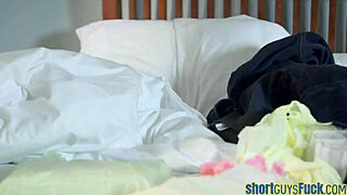 bigass cougar gets nailed in both holes by hung little 18+ guy