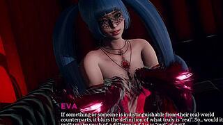 Eternum gameplay features anime characters with big tits in detailed scenes.