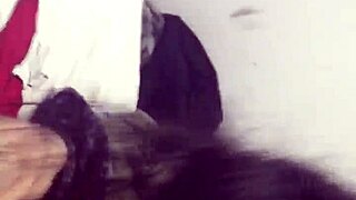 Sucking WHITE COCK to my friend in casual setting