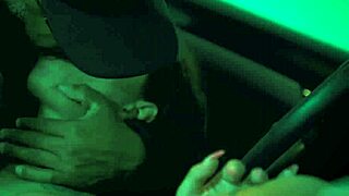 best sex in a car with zarah santti, gaping her pussy wide?