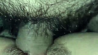 Single Fucks My Slut Wife in Threesome Creampie