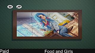 Anime Girls With Food Part 01