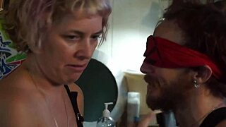 Male art model surprised by mistress in interview part 1