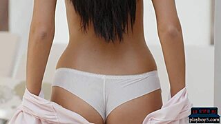 Two Gorgeous Brunettes Flirt Seductively With Camera