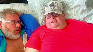 Fat Old Gay Man Feels Deep Emotion In Butt Sex