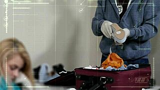 wow, tiny 4 foot 6 teen lives out her cop fantasy with a huge interracial cock!