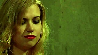 naughty lesbian mistress uses strapon for pleasure and punishment on submissive slave