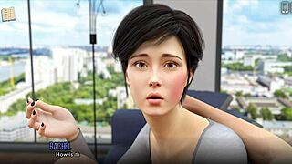 In the university of problems, the brunette hentai babe faces big challenges